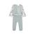 Pyjama bébé en velours alma Bleu 5 - vertbaudet enfant 