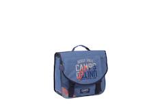 -Camps - cartable scolaire 38 cm - garçon - bleu - 2 compartiments