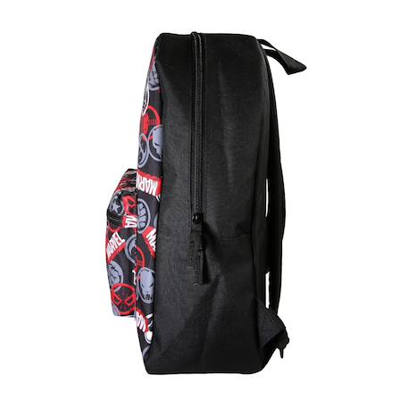 Marvel - sac à dos scolaire - garçon - noir/rouge - 1 compartiment Gris 3 - vertbaudet enfant 
