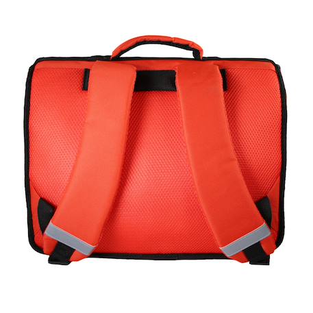 Dragons - cartable primaire 38 cm - garçon - rouge et noir - 2 compartiments Rouge 4 - vertbaudet enfant 