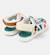 Sandales garçon cuir ORUGA Blanc bleu+Blanc rouge+Bleu blanc 4 - vertbaudet enfant 