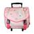 Bella sarra - cartable - roulettes 38 cm enfant - fille - rose - 2 compartiment Rose 1 - vertbaudet enfant 