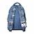 Sac à dos mini garçon pol fox surf - maternelle - bleu - motif surf et vague Bleu 3 - vertbaudet enfant 
