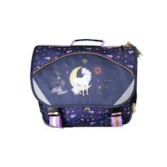 -Bella sarra - cartable 38 cm bella sara celeste - fille - bleu nuit - 2 compartiments