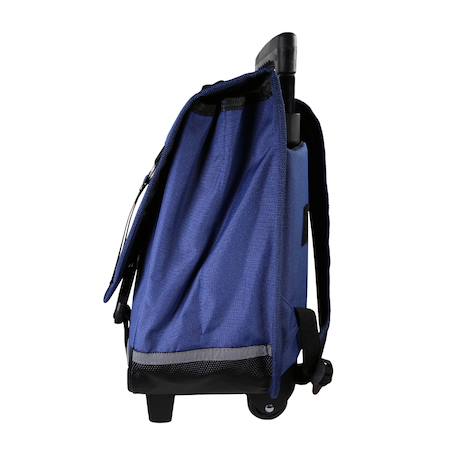 Harry potter - cartable - roulettes scolaire 38 cm - bleu/noir - 2 compartiments - primaire Bleu 3 - vertbaudet enfant 