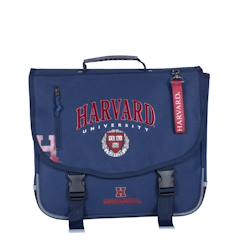 -Harvard university - cartable scolaire 38 cm - bleu marine - 2 compartiments - primaire