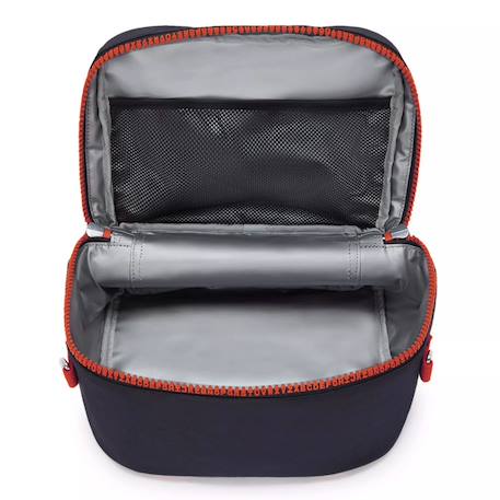 Sac lunch kipling miyo 25 cm - sac goûter ( palm) Bleu+Bleu Marine+Bleu océan+Floral+Gris Vert+Noir Jaune+Noir Rouge+Rose+Rose poudrée 27 - vertbaudet enfant 