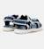 Sandales garçon cuir ORUGA Blanc bleu+Blanc rouge+Bleu blanc 15 - vertbaudet enfant 
