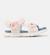 Sandales fille cuir ORUGA Blanc rose 1 - vertbaudet enfant 