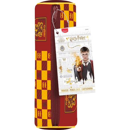 Trousse harry potter pour l'école -  licence officielle Rouge 1 - vertbaudet enfant 