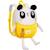 Sac à dos maternelle en peluche Bleu ciel+Jaune+Jaune lion+Multicolore 3 - vertbaudet enfant 