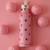 Gourde isotherme coeurs (600 ml) Rose, rouge 2 - vertbaudet enfant 