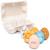 Hochets Boîte d'œufs (6 pièces) Beige, bleu, marron 2 - vertbaudet enfant 