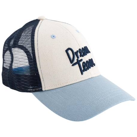 Casquette enfant trucker dream team (7-12 ans) Bleu 1 - vertbaudet enfant 