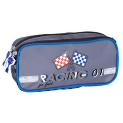 -Trousse rectangulaire 22 cm à 2 compartiments