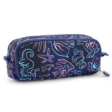Trousse à crayons nylon 3 zips 32 emplacements Bleu / gris+Bleu / noir+Bleu / rose+Bleu aqua+Gris / bleu 10 - vertbaudet enfant 