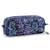 Trousse à crayons nylon 3 zips 32 emplacements Bleu / gris+Bleu / noir+Bleu / rose+Bleu aqua+Gris / bleu 10 - vertbaudet enfant 