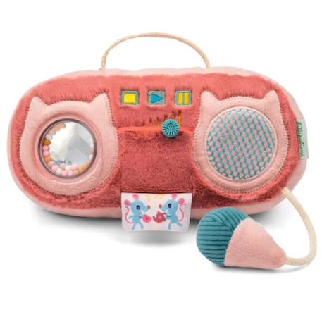 Radio sonore en tissu Rose 3 - vertbaudet enfant 