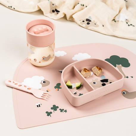 Tasse d'apprentissage 360° tiny farm Rose 6 - vertbaudet enfant 