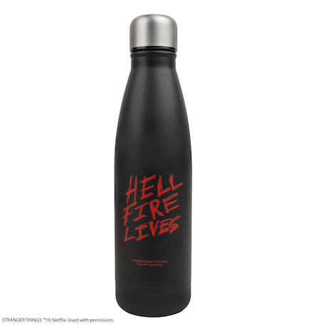 Gourde isotherme hellfire lives - stranger things Noir 3 - vertbaudet enfant 