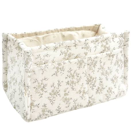 Panier de toilette miley (24 cm) Ecru, vert, noir 1 - vertbaudet enfant 
