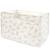 Panier de toilette bébé coton bio rangement change Ecru, vert 1 - vertbaudet enfant 