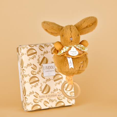 Peluche musicale bébé avec mélodie apaisante – doudou doux à suspendre dès la naissance Bleu+Ocre 9 - vertbaudet enfant 