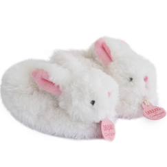 Coffret chaussons hochet mon tout petit lapin rose (0-6 mois) - vertbaudet enfant Chaussures-Coffret chaussons hochet mon tout petit lapin rose (0-6 mois)