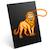Kit création déco murale lumineuse kidyneon animaux Noir 1 - vertbaudet enfant 
