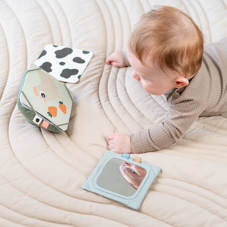 Support de cartes à motifs contrastés tiny farm Vert 6 - vertbaudet enfant 