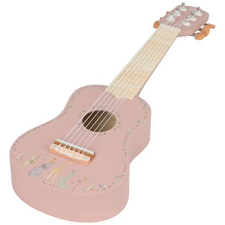 Guitare en bois safari friends Rose, bois 3 - vertbaudet enfant 