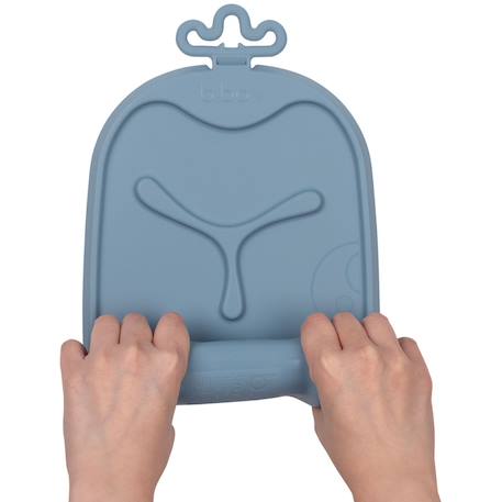 Tapis de repas roll and go Bleu+Vert d'eau 4 - vertbaudet enfant 