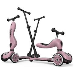 Jouet-Jeux de plein air-Sports de glisse et à roues-Tricycles-Porteur évolutif highwaykick 1 push and go mocha