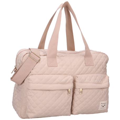 Sac à langer matelassé sable Beige 1 - vertbaudet enfant 