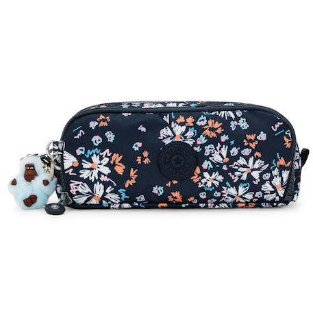 Trousse à crayons nylon 3 zips 32 emplacements Bleu / gris+Bleu / noir+Bleu / rose+Bleu aqua+Gris / bleu+Noir/blanc/bleu/orange 20 - vertbaudet enfant 