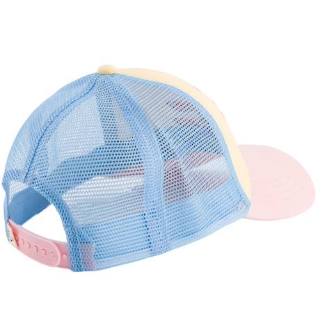 Casquette enfant trucker summer forever (7-12 ans) Pastel, rose, jaune et bleu 3 - vertbaudet enfant 