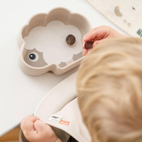 Bol silicone avec ventouse sheepy sable Sable 5 - vertbaudet enfant 