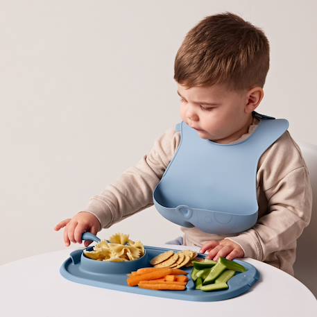 Tapis de repas roll and go Bleu+Vert d'eau 6 - vertbaudet enfant 