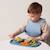 Tapis de repas roll and go Bleu+Vert d'eau 6 - vertbaudet enfant 