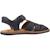 Sandales fille smooth leather bicho Bleu+Bleu marine 1 - vertbaudet enfant 