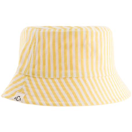 Bob enfant sunshine large rayure (3-6 ans) Jaune, crème 2 - vertbaudet enfant 