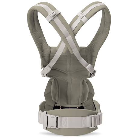 Porte bébé omni classic mesh natural Beige+Vert 12 - vertbaudet enfant 