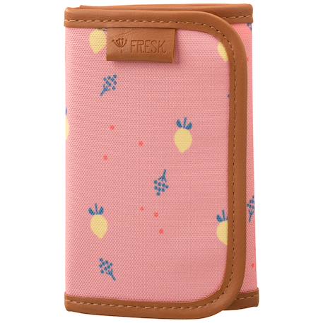 Porte-monnaie billfold summer fruit Rose, jaune, bleu 1 - vertbaudet enfant 