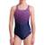 Maillot de bain fille 1 pièce Trick Marine 1 - vertbaudet enfant 