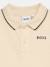 Polo garçon à manches courtes Beige+Bleu gris+Vert 2 - vertbaudet enfant 