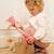Peluche Elliot le chien avec manteau et laisse 21 x 18 cm Beige, rouge, blanc 4 - vertbaudet enfant 