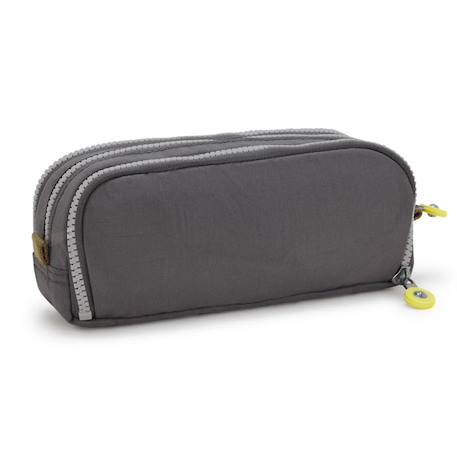Trousse à crayons nylon kipling 3 zips 32 emplacements Bleu / gris+Bleu / noir+Bleu / rose+Bleu aqua+Gris / bleu+Gris / jaune+Noir/blanc/bleu/orange+Rose 22 - vertbaudet enfant 