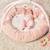 Tapis d'éveil avec arches fanfan (90 cm) Blanc, rose 6 - vertbaudet enfant 