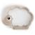 Bol silicone avec ventouse sheepy sable Sable 1 - vertbaudet enfant 
