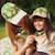 Casquette enfant flower power (3-6 ans) Vert, rose, jaune 6 - vertbaudet enfant 